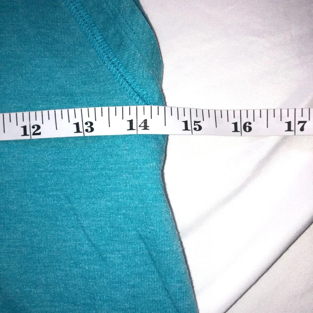 Old Navy Swim Team Graphic Sleeveless Muscle Tee Teal XXL Kids Girls
